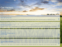 Tablet Screenshot of csehackerz.blogspot.com
