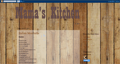 Desktop Screenshot of mamas-kitchen.blogspot.com