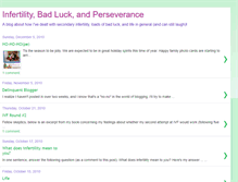 Tablet Screenshot of infertility-bad-luck-perseverance.blogspot.com