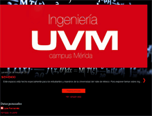 Tablet Screenshot of ingenieriauvmmerida.blogspot.com