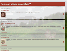 Tablet Screenshot of annalysestrik.blogspot.com