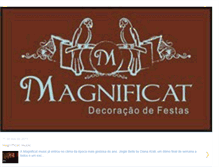 Tablet Screenshot of magnificatdecor.blogspot.com