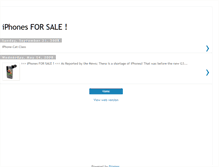 Tablet Screenshot of iphonesforsale57.blogspot.com