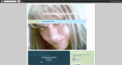 Desktop Screenshot of marianapalvarez.blogspot.com