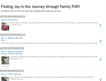 Tablet Screenshot of findjoythroughfun.blogspot.com