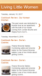 Mobile Screenshot of livinglittlewomen.blogspot.com