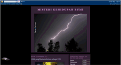 Desktop Screenshot of misterikehidupanbumi.blogspot.com