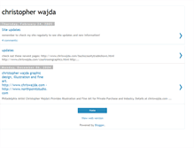 Tablet Screenshot of chriswajda.blogspot.com