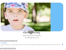 Tablet Screenshot of chrissytorneyphotography.blogspot.com