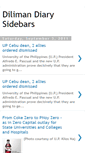 Mobile Screenshot of diliman-diary-sidebars.blogspot.com