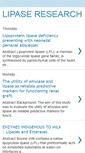 Mobile Screenshot of lipase-research.blogspot.com