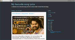 Desktop Screenshot of myfavouritesonglyrics.blogspot.com
