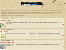 Tablet Screenshot of cordeldesaia.blogspot.com