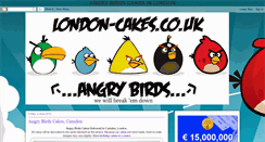 Desktop Screenshot of angrybirdscakesinlondon.blogspot.com