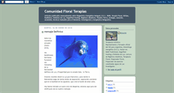 Desktop Screenshot of comunidadfloralterapias.blogspot.com