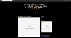 Desktop Screenshot of locosxelparkour.blogspot.com