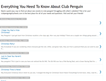 Tablet Screenshot of clubpenguingirlycheats.blogspot.com
