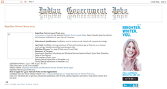 Desktop Screenshot of govtjobs.blogspot.com