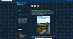 Desktop Screenshot of franpanese-rantings.blogspot.com