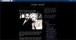 Desktop Screenshot of luckyjulietmovie.blogspot.com