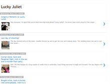 Tablet Screenshot of luckyjulietmovie.blogspot.com