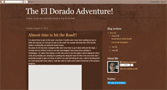 Desktop Screenshot of eldoradoadventure.blogspot.com