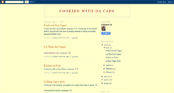 Desktop Screenshot of cookingwithdacapo.blogspot.com