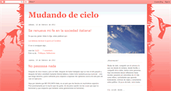 Desktop Screenshot of mudandodecielo.blogspot.com