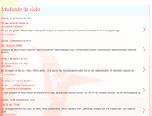 Tablet Screenshot of mudandodecielo.blogspot.com