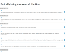 Tablet Screenshot of basicallybeingawesome.blogspot.com