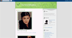 Desktop Screenshot of esaferozdelicadeza.blogspot.com