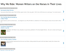 Tablet Screenshot of horsesandwomen.blogspot.com