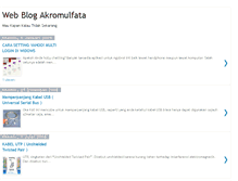 Tablet Screenshot of akromulfata.blogspot.com