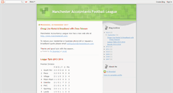 Desktop Screenshot of manchesterfootball.blogspot.com