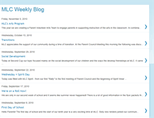 Tablet Screenshot of mlcweeklyblog.blogspot.com