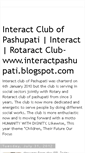 Mobile Screenshot of interactpashupati.blogspot.com