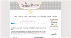 Desktop Screenshot of domesticprncs.blogspot.com