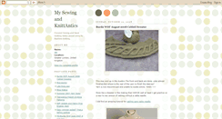 Desktop Screenshot of knittantics.blogspot.com