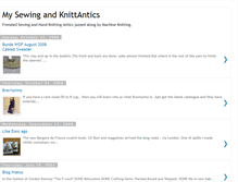 Tablet Screenshot of knittantics.blogspot.com