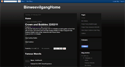 Desktop Screenshot of binweevilganghome.blogspot.com
