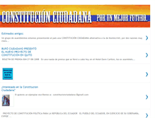 Tablet Screenshot of constitucion-ciudadana.blogspot.com
