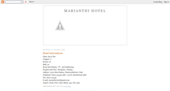 Desktop Screenshot of marianthi-hotel.blogspot.com