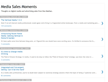 Tablet Screenshot of mediasalesmoments.blogspot.com