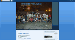 Desktop Screenshot of jovenesnazarenosdepueblolibre.blogspot.com