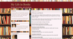 Desktop Screenshot of katieslifeinbooks.blogspot.com