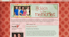 Desktop Screenshot of holdontothememories.blogspot.com