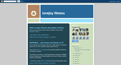 Desktop Screenshot of lovejoyfitness.blogspot.com