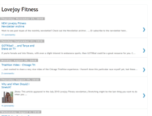 Tablet Screenshot of lovejoyfitness.blogspot.com