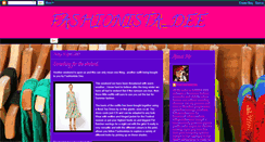 Desktop Screenshot of fashionistadee-fashionistadee.blogspot.com