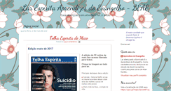 Desktop Screenshot of laraprendizesdoevangelho.blogspot.com